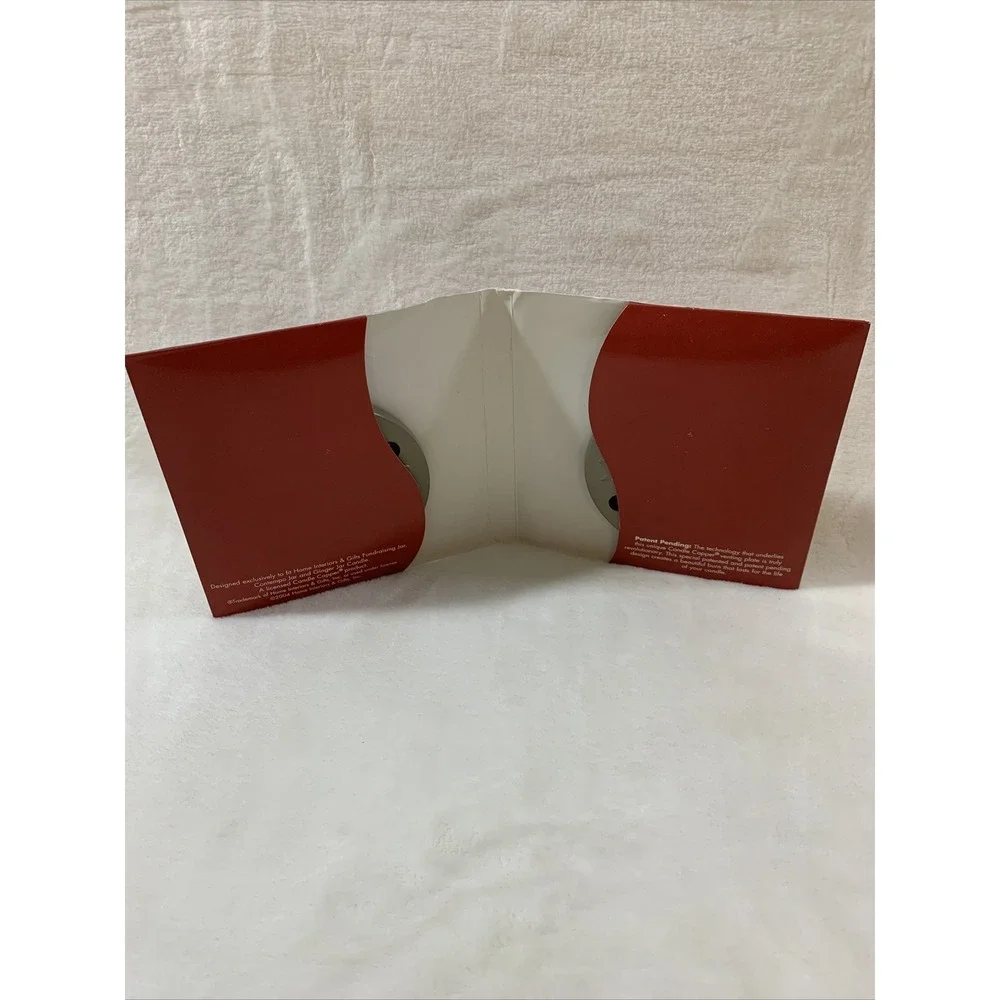Two (2) Home Interiors‎ Candle Capper Topper Venting Plate 3.5